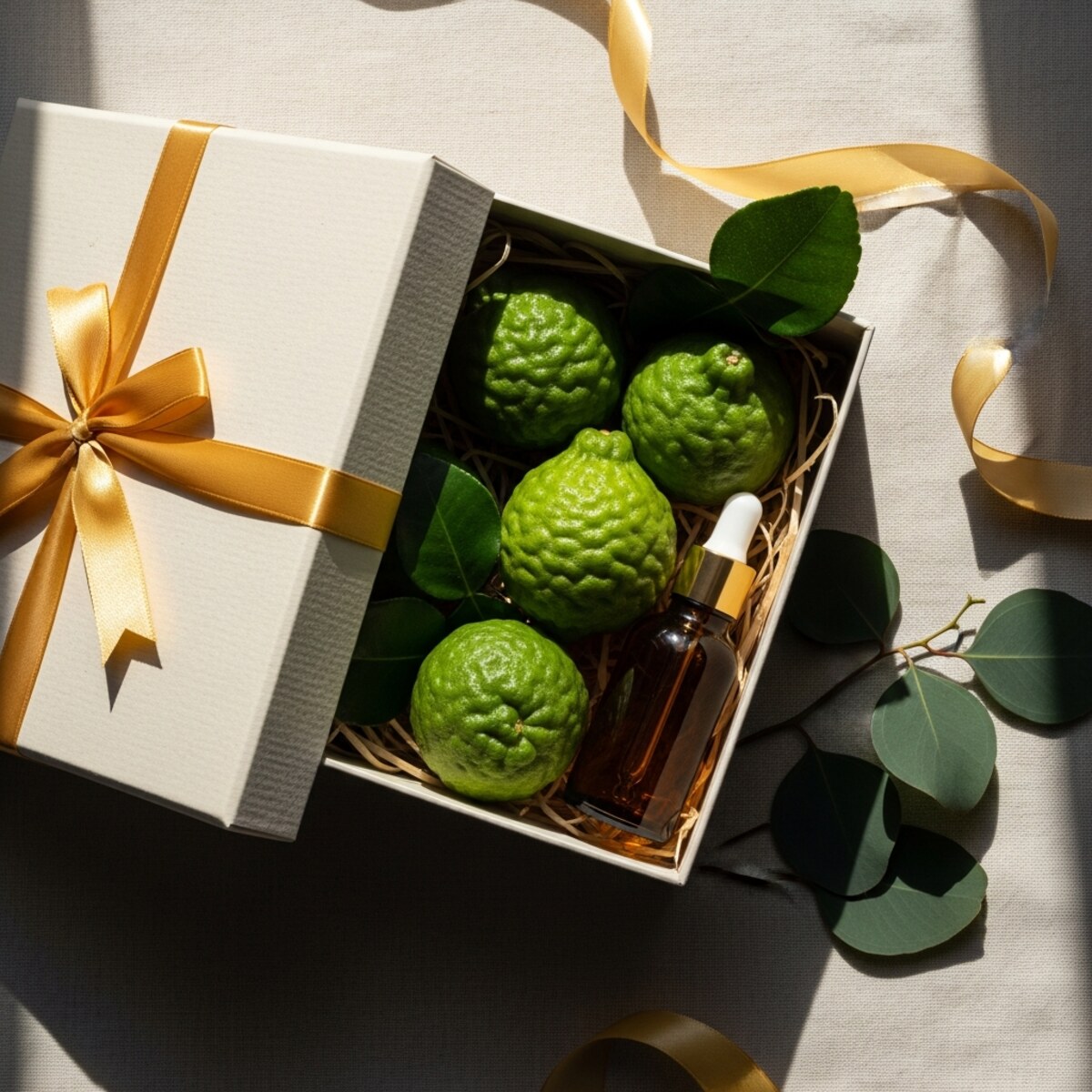 Berjó Box regalo con bergamotti e olio essenziale